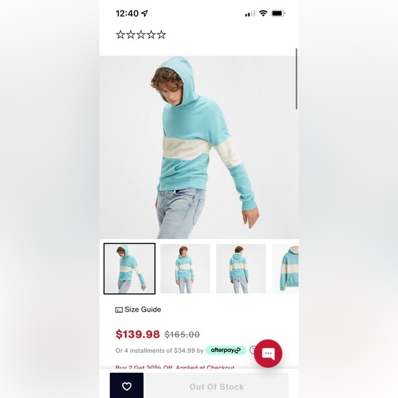 Vintage Levi’s hoodie - Picture 1 of 3